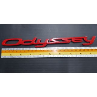 Logo Odyssey ของรถ Honda 24.5 x 2.5 cm