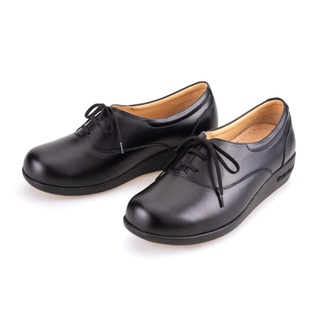 Dortmuend ProSeries JS504 Black ส้นสูง 1.25" รองเท้าสุขภาพ รองเท้าหมอ รองเท้าพยาบาล รองเท้าครู รองเท้าเชฟ รองเท้าเดินนาน