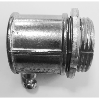 ข้อต่อเข้ากล่องท่อบาง EMT 1/2" Connector ท่อบาง ขนาด 1/2" (4 หุน) ยี่ห้อ Winner ถุงละ 10 ตัว ขายยกถุง