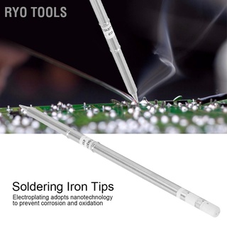 Ryo Tools อุปกรณ์เสริมหัวแร้งบัดกรีอิเล็กทรอนิกส์ทนต่ออุณหภูมิสูง T12`B2