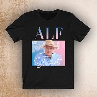 คอลูกเรือใหม่ เสื้อยืด ลาย Alf Stewart Home And Away 90S สไตล์วินเทจย้อนยุค Mdcddh65Inbpap47-4XL