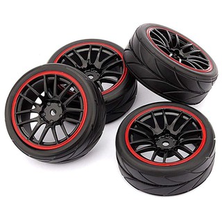 ยางขอบล้อ 12 มม. 4 ชิ้นสำหรับ RC 1 / 10 On-Road Car R