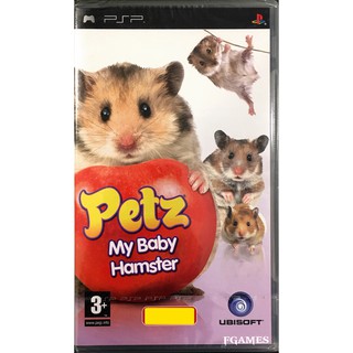 PSP Petz my baby hamster แผ่นเกม ของแท้ มือ1 มือหนึ่ง ของใหม่ ในซีล แผ่นเกมส์