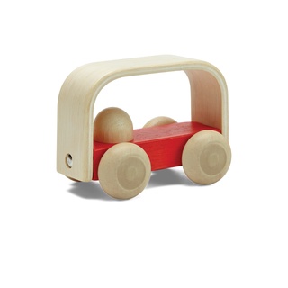 PlanToys 5726 Vroom Bus รถประจำทางฝึกจับ รถของเล่น ของเล่นฝึกจับ พัฒนากล้ามเนื้อ ของเล่นเด็กอายุ 1 ขวบ