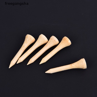 [FREG] 100Pcs/Set Golf Tees Bamboo Tee Golf Balls Holder 4 Size Stronger than Wood Tees FDH