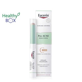 EUCERIN Pro Acne Cover Stick 2 g. ปกปิดรอยสิว พร้อมลดสิวอุดตัน (V)