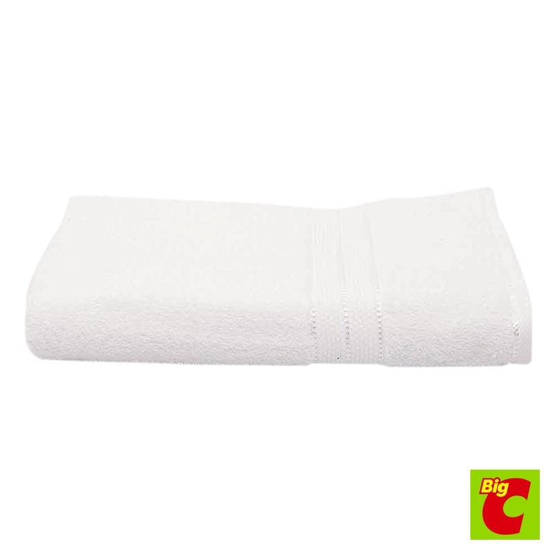 เบสิโค Solid ผ้าขนหนูสีพื้น 29สีขาว ขนาดx 60นิ้วBESICO ColorTowel WhiteSize 29x 60 inches