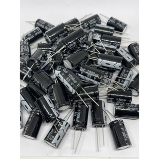 CAPACITOR  1000UF63V 105องศา 16*25mm(แพ็คละ10ตัว)