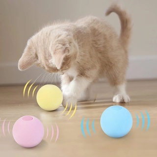 1PC 3 Colors Pet Products Interactive Ball / Cat Gravity Ball Smart Touch Sounding Toys / Squeak Toy Ball for Pet