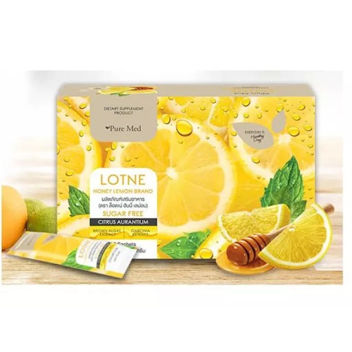 Pure Med LOTNE HONEY LEMON
