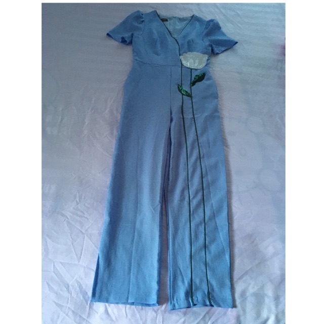 จั้มทิวลิปยาวสีฟ้า Vegus Luxury