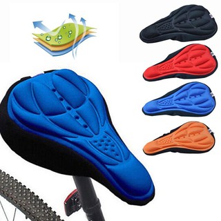 3D Silicone Gel ที่หุ้มเบาะรถจักรยาน ผ้าหุ้มเบาะนั่ง ผ้าหุ้มอานจักรยาน Cycling Bike 3D Silicone Gel Pad Seat