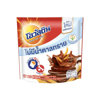 [ขายดี] Ovaltine โอวัลติน 3อิน1 สูตรไม่มีน้ำตาล 25 กรัม รุ่น 16 ซอง