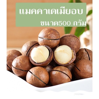 🌰พร้อมส่ง🌰 แมคคาเดเมีย มีเปลือก 500g (แถมที่แกะฟรี) พร้อมทาน แมคคาเดเมียอบ ถั่วและธัญพืช ธัญพืช ถั่วและธัญพืช ถั่วรวม