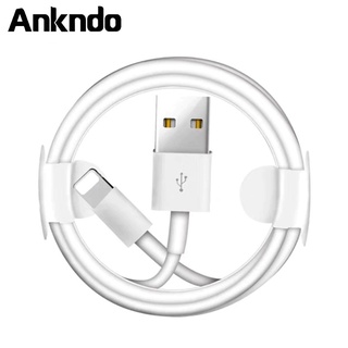 Ankndo สายชาร์จ USB 1 เมตร ชาร์จเร็ว สําหรับแท็บเล็ต iP 6S 6…