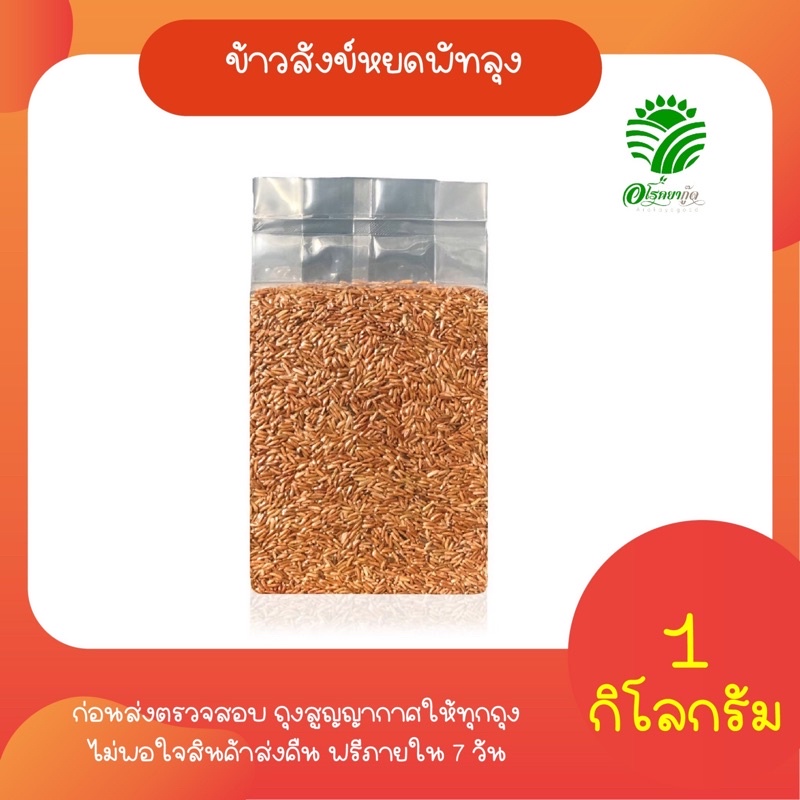 *ค่าส่งถูกที่สุด*ข้าวสังข์หยด  1 กก.(ข้าวใหม่ ปลอดสาร)นุ่มมาก รูปที่ 6
