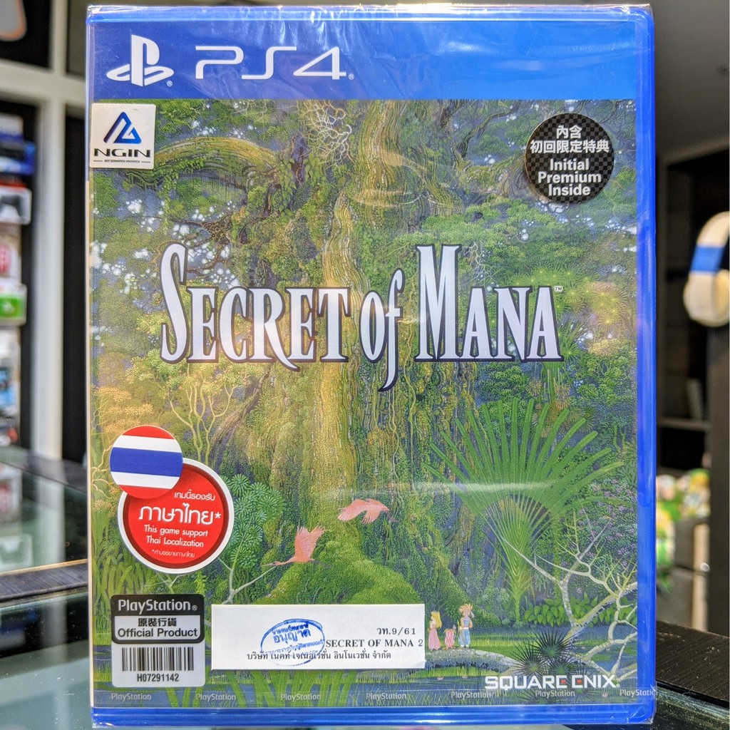 (ภาษาไทย) มือ1 Secret of Mana เกมPS4 แผ่นPS4 (เล่นกับ PS5 ได้ เล่น2คนได้)
