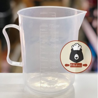 ถ้วยตวงพลาสติก 1000ml /  Beaker