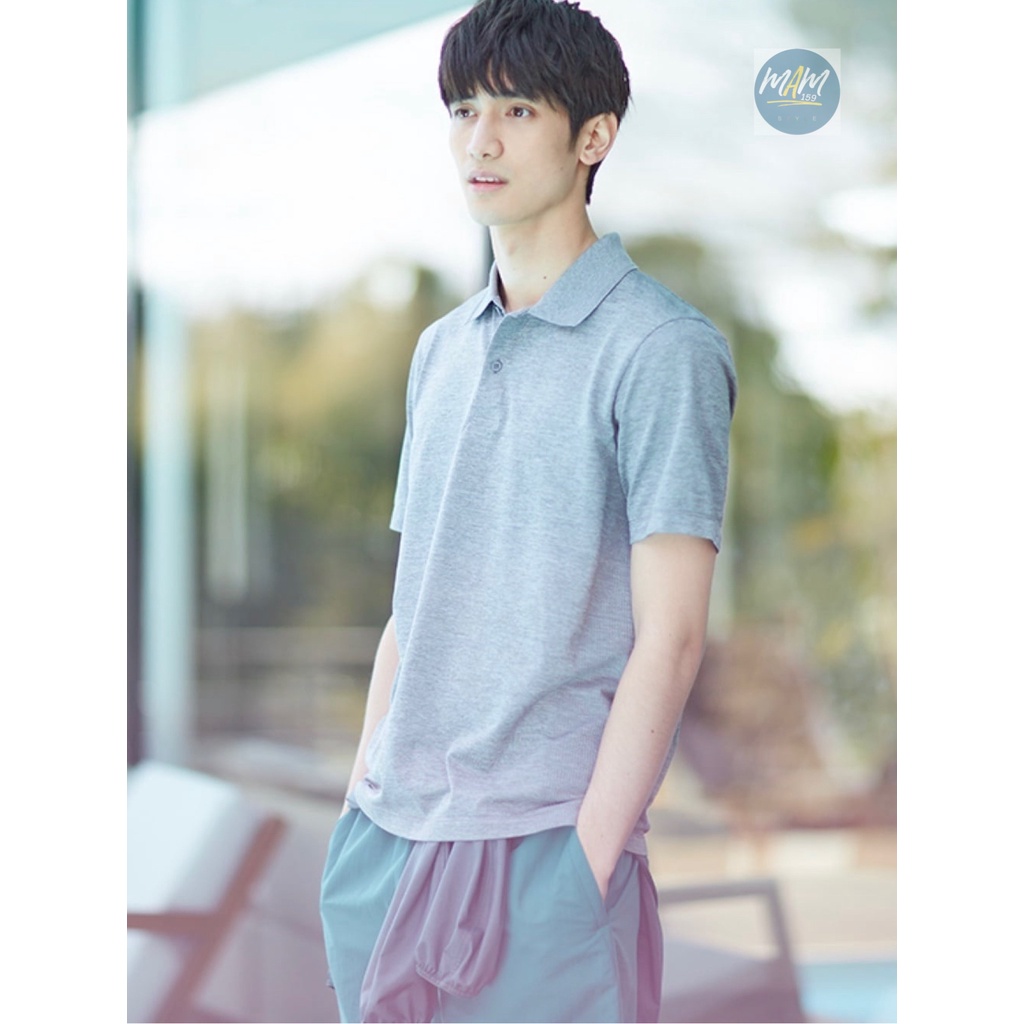 เสื้อโปโล Uniqlo Dry-EX มือสอง สภาพเหมือนใหม่ MEN