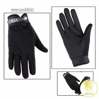 A687 รุ่น 5.11 ไบค์เกอร์ ถุงมือมอเตอร์ไซค์ Non-slip gloves