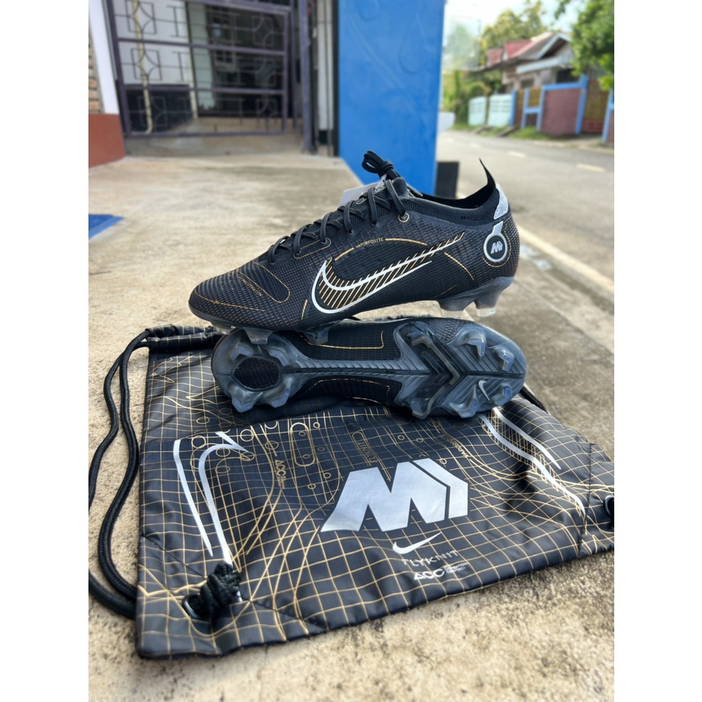 ✓NIKE MERCURIAL VAPOR 14 ELITE HG ตัวท็อปสายสปีด อัพเปอร์บางๆนิ่มๆ ใส่สบาย  ชุดพื้น HG ปุ่มสั้น ปลอดภัย ลุยได้ทุกสนาม 42.5/270 