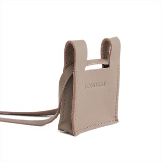 LONGLAI JEKYLL &amp; HYDE MICRO BAG หลงใหล กระเป๋าคล้องคอ  - CHAMPAGNE BEIGE COLOR