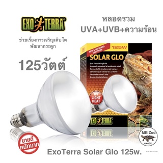 หลอดรวม โซล่าโกลด์ UVA-UVB Exo erra – Solar Glo 125W (ของแท้)