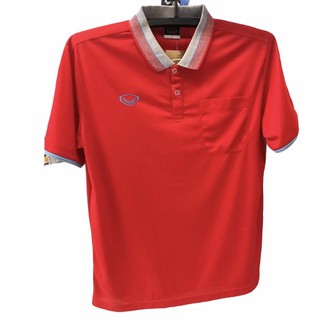 เสื้อคอปกโปโล ทรงตรง grand sport สีแดง size M 012568