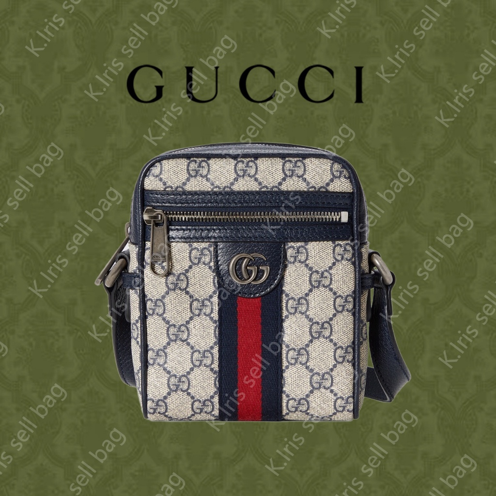 Gucci/ GG/ Ophidia series กระเป๋าสะพายข้างใบเล็ก