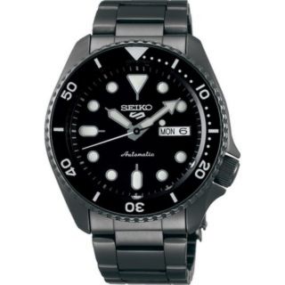 NEW SEIKO 5 SPORTS BLACK SRPD65K1