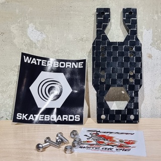 [0311][พร้อมส่ง]แผ่นปรับระยะห่างล้อ 3.5นิ้ว Waterborne [US Import] วัสดุไฟเบอร์แท้ หนา เหนียว ทน น้ำหนักเบา ใช้งานหนั...