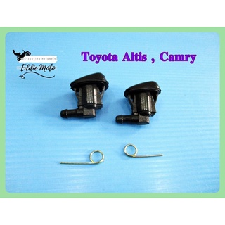 BUTTON RAIN WATER for TOYOTA  ALTIS  CAMRY (OLD VERSION) SET PAIR // ปุ่มฉีดน้ำฝน สำหรับ โตโยต้าแคมรี่(รุ่นเก่า)