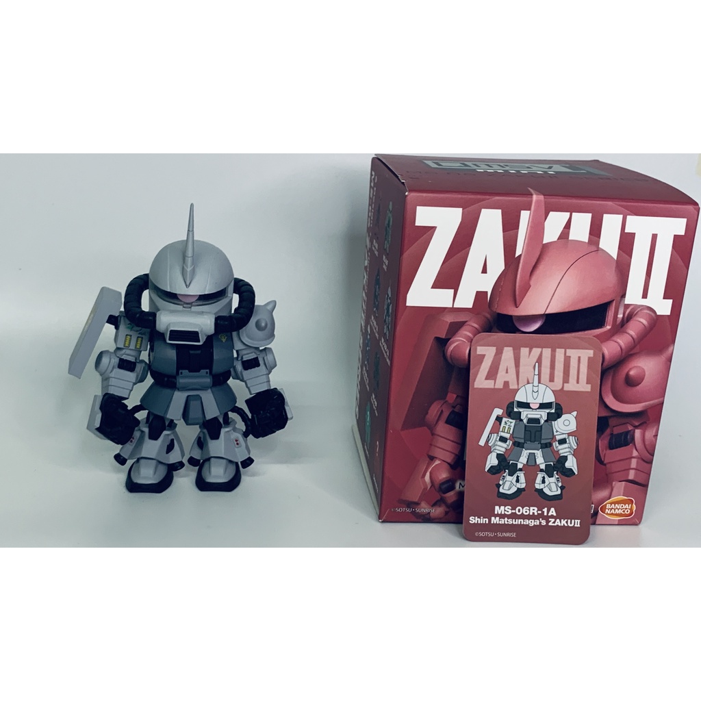 [สินค้า พร้อมส่ง!!] งานสะสม QMSV-MINI  MS-06 ZAKU II Series แบบแยกกล่อง(Shin Matsunaga’s ZAKU II )