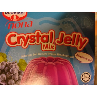 Crystal Jelly Mixed  حلال Dr.Oeker NONA Blackcurrant