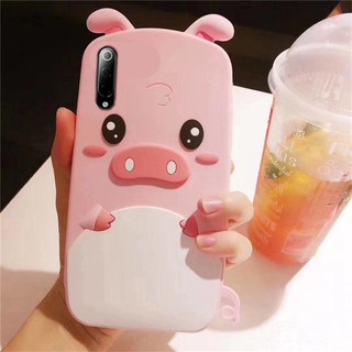 Huawei Nova7 SE Y9S Y8P Mate20 P20 P30 P40 Y7 Pro Y6 2018 Y9 prime 2019 Nova 7 4 3 3i 3e 5T 7i Nova4 Nova3 Honor play 10 คสโทรศัพท์ Cartoon Cute Pig TPU soft case เคสซิลิโคน เคสป้องกัน