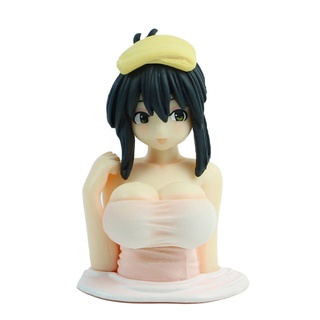 【PC】 เครื่องประดับตกแต่งภายในรถยนต์ คอนโซลแดชบอร์ด ลายการ์ตูนอนิเมะ Shook Boobs Charming ขนาดเล็ก 6 ซม.