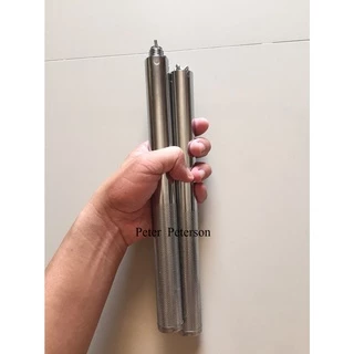 กระบองสองท่อนเหล็ก ต่อเป็นกระบองยาวได้ กระบอง 2 ท่อนเหล็ก nunchaku (aluminium stainless steel nunchaku)
