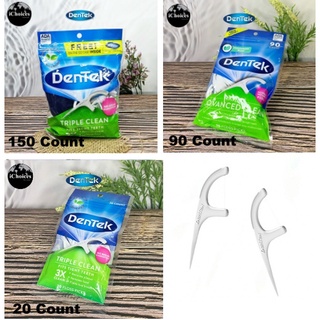 ไหมขัดฟัน DenTek® Triple Clean Floss Picks 150 90 or 20 count