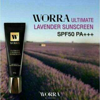 WORRA Ultimate Lavender Sunscreen SPF50 PA+++