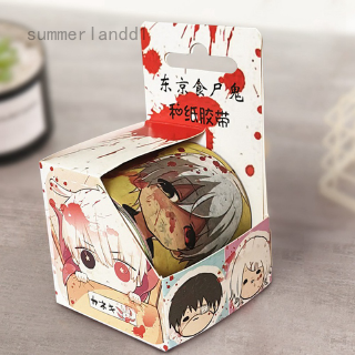 สติ๊กเกอร์เทปการ์ตูน tokyo ghoul washi สําหรับแต่งคอสเพลย์ diy