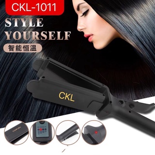 [ ช่างทำผมนิยมใช้ ] CKL / JMF 1011 เครื่องหนีบผม ที่หนีบผม ทำวอลลุ่ม งุ้มปลาย หนีบผมตรง ปรับความร้อน 4 ระดับ