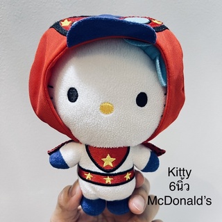 #ตุ๊กตา #คิตตี้ #6นิ้ว #งานสวย #งาน #McDonald’s #ป้าย #2014 #Sanrio #ลิขสิทธิ์แท้ #หายาก #งานปักล้วนๆ #Hello #Kitty