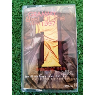 เทปเพลง GRAMMY BEST OF THE YEAR 1997 (LOSO,ใหม่ เจริญปุระ,นิโคล เทริโอ,ลีโอ พุฒ,ใหม่ เจริญปุระ,คริสติน่า อากีล่าร์)