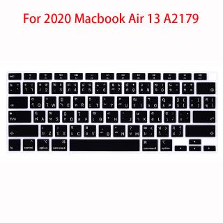 Thai Language ไทย ฝาครอบแป้นพิมพ์ For 2020 Macbook Air 13 keyboard protector A2179 ฟิล์มป้องกันคีย์บอร์ดซิลิโคน