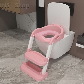 [A068] บันไดชักโครกบันได ปรับความสูงได้ 2 STEP  Childrens toilet ladder