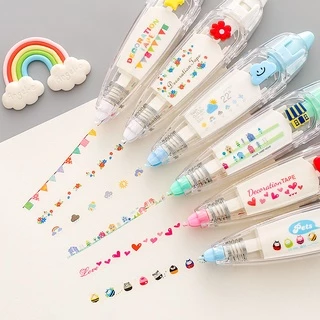 แก้ไขด้วยสติกเกอร์ตกแต่ง บัญชีมือ mark kawaii น่ารัก diy ไดอารี่สาว สมุดมือ เครื่องเขียน โรงเรียน สํานักงาน อุปกรณ์