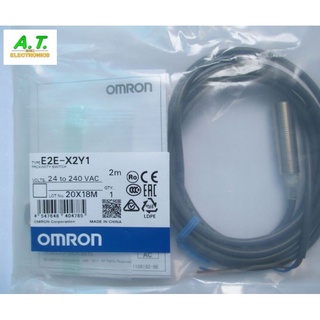 ถูกสุด !! E2E-X2Y1ใหม่แท้ OMRON Omron proximity switchสินค้าพร้อมส่งในไทย