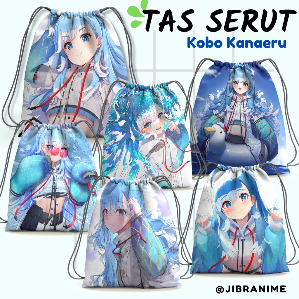 กระเป๋าหูรูด Hololive / vtuber kobo kanaeru