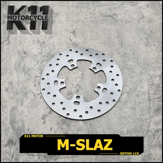 (M-SLAZ) จานดิสเบรคหลัง สำหรับ  M SLAZ  จานดิส จานเบรคเจาะหน้า สำหรับ M SLAZ หนา3.5mm