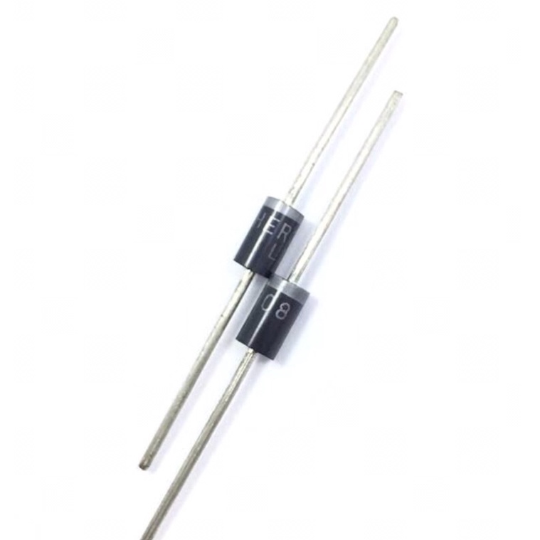 (2 ตัว) HER108 HER208 HER307 HER308 HER508 ultra fast diode rectifier 2A 3A 5A 1000V